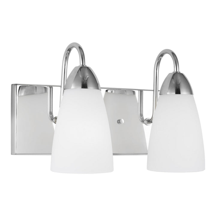 Seville Two Light Wall / Bath in Chrome - available from The Lighting Shoppe, trusted by Canadian homeowners