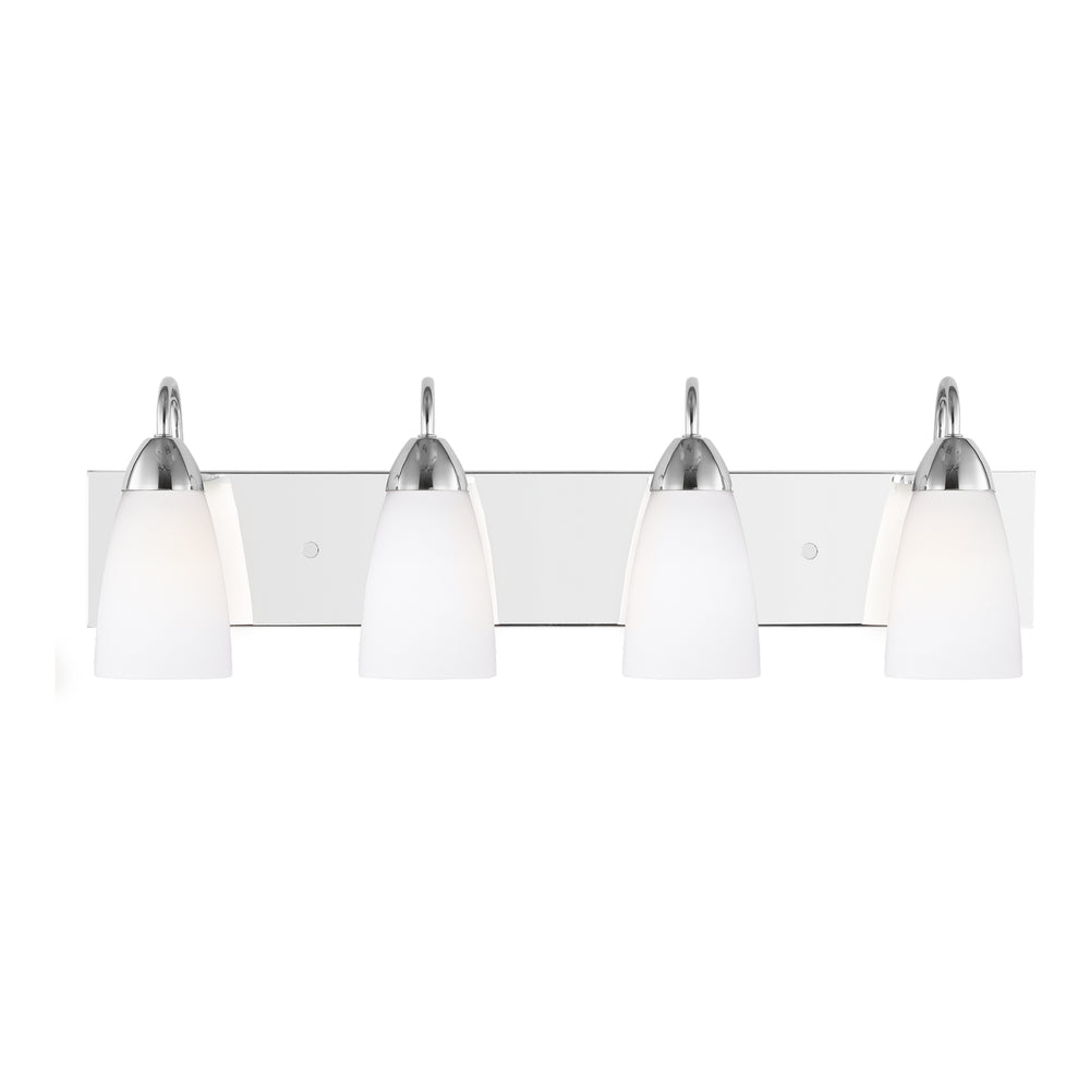 Generation Lighting Canada - 4420204-05 - Four Light Wall / Bath - Seville - Chrome