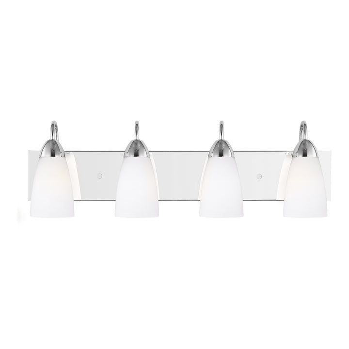 Generation Lighting Canada - 4420204-05 - Four Light Wall / Bath - Seville - Chrome