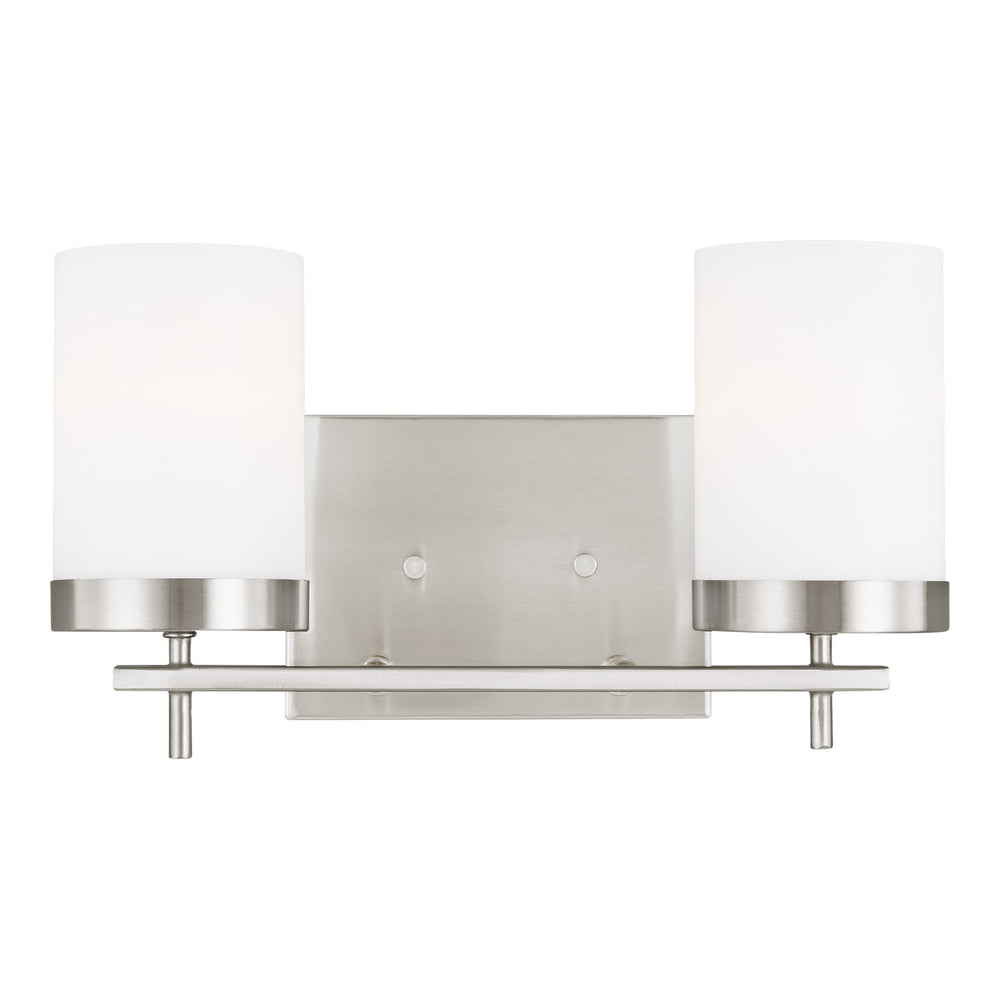 Visual Comfort Studio Canada - 4490302EN3-962 - Two Light Wall / Bath - Zire - Brushed Nickel