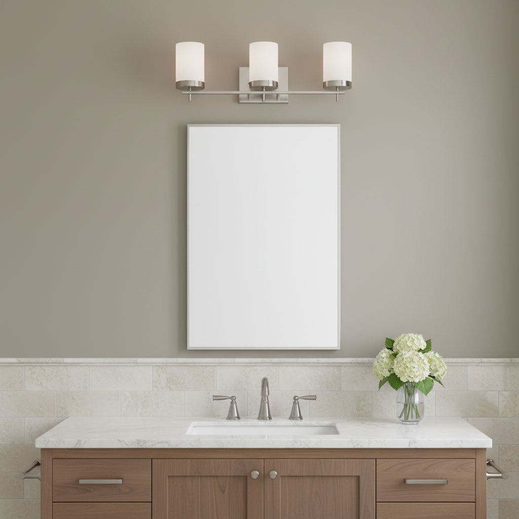 Visual Comfort Studio Canada - 4490303-962 - Three Light Wall / Bath - Zire - Brushed Nickel