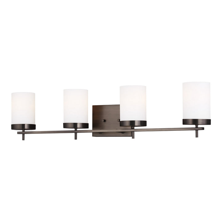 Zire Four Light Wall / Bath in Brushed Oil Rubbed Bronze - available from The Lighting Shoppe, trusted by Canadian homeowners