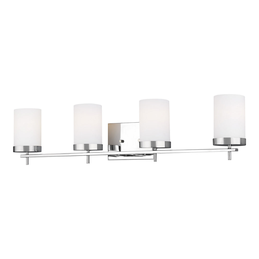 Zire Four Light Wall / Bath in Chrome - available from The Lighting Shoppe, trusted by Canadian homeowners