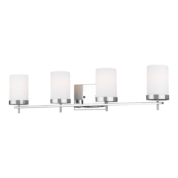 Zire Four Light Wall / Bath in Chrome - available from The Lighting Shoppe, trusted by Canadian homeowners