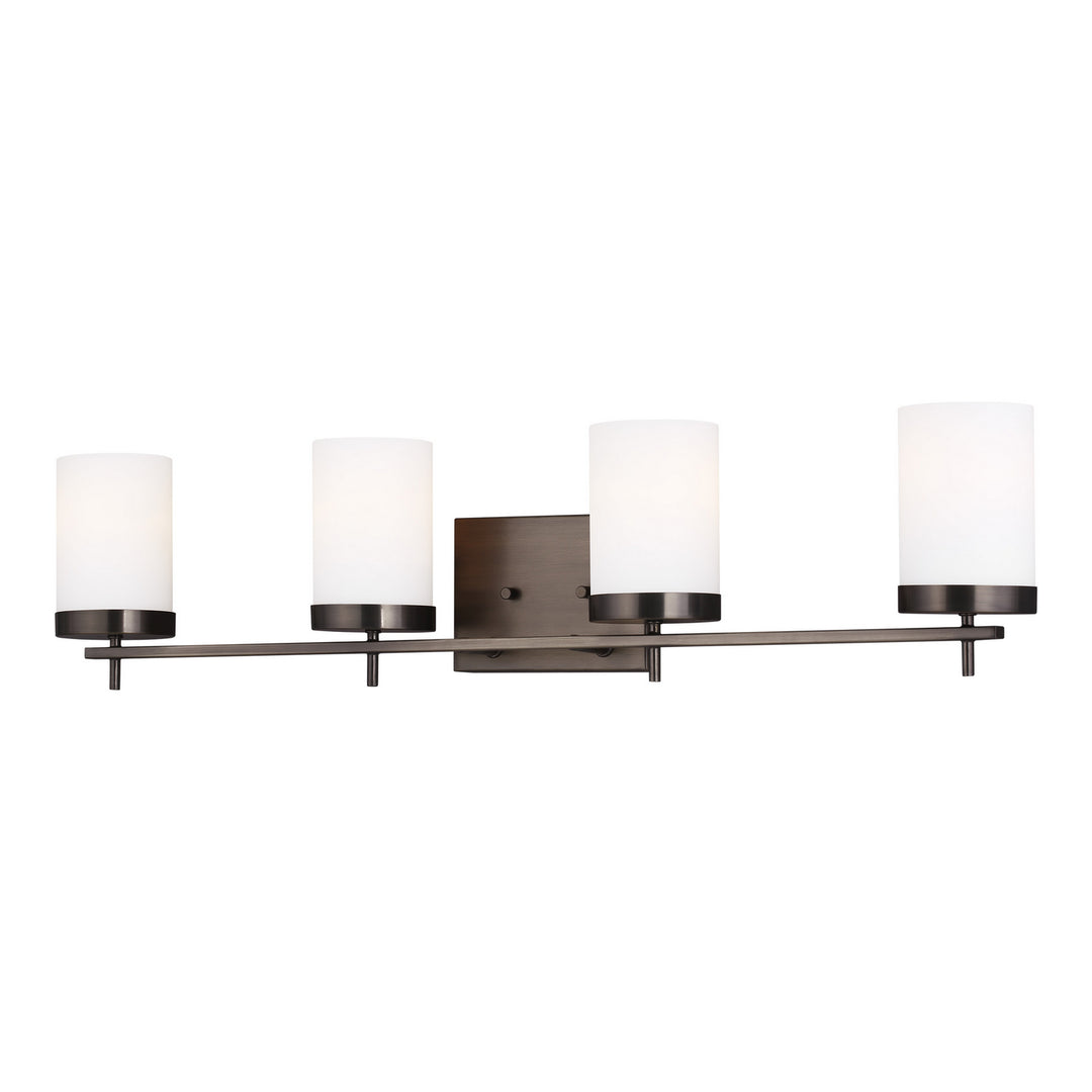 Zire Four Light Wall / Bath in Brushed Oil Rubbed Bronze - available from The Lighting Shoppe, trusted by Canadian homeowners