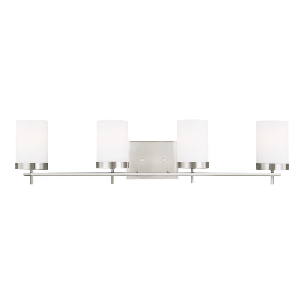 Visual Comfort Studio Canada - 4490304EN3-962 - Four Light Wall / Bath - Zire - Brushed Nickel