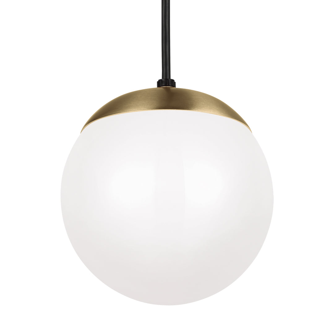 Visual Comfort Studio Canada - 6018-848 - One Light Pendant - Leo - Hanging Globe - Satin Brass