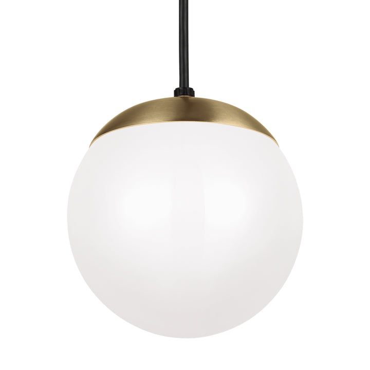 Visual Comfort Studio Canada - 6018-848 - One Light Pendant - Leo - Hanging Globe - Satin Brass