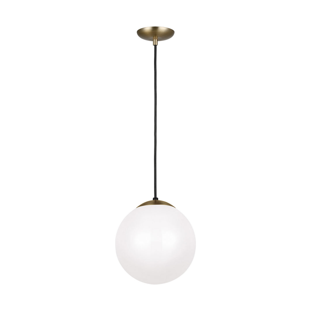 Visual Comfort Studio Canada - 6020-848 - One Light Pendant - Leo - Hanging Globe - Satin Brass
