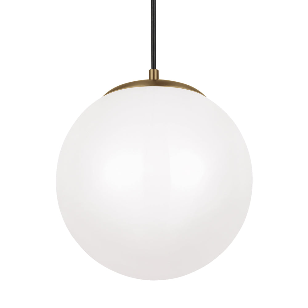 Visual Comfort Studio Canada - 602293S-848 - LED Pendant - Leo - Hanging Globe - Satin Brass