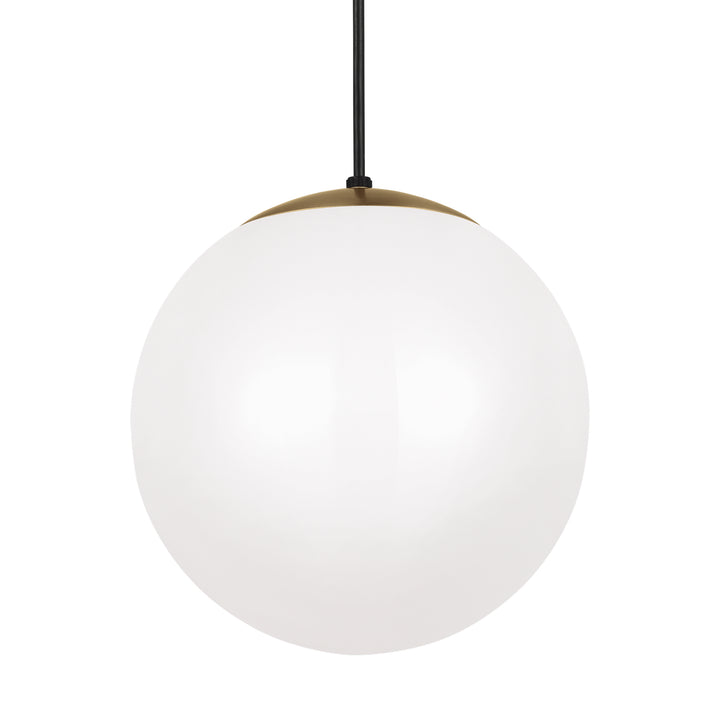 Visual Comfort Studio Canada - 6022EN3-848 - One Light Pendant - Leo - Hanging Globe - Satin Brass
