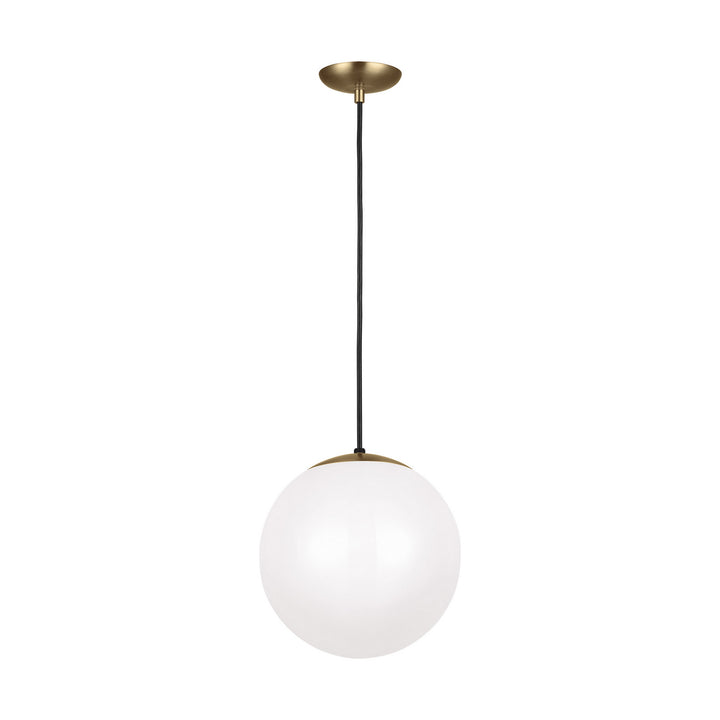 Visual Comfort Studio Canada - 6022EN3-848 - One Light Pendant - Leo - Hanging Globe - Satin Brass