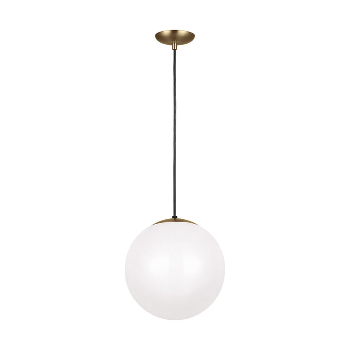 Visual Comfort Studio Canada - 6024-848 - One Light Pendant - Leo - Hanging Globe - Satin Brass