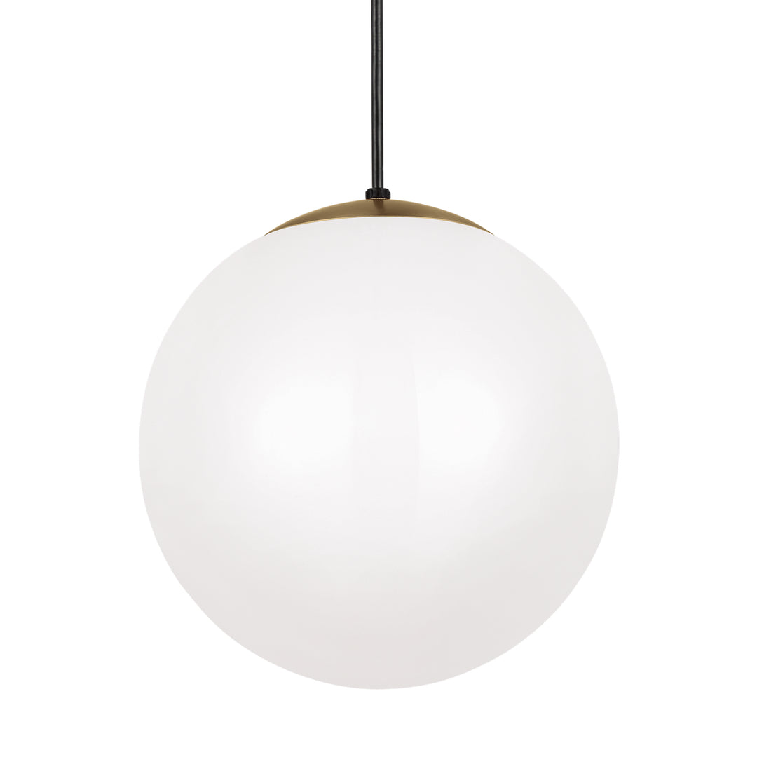 Visual Comfort Studio Canada - 6024EN3-848 - One Light Pendant - Leo - Hanging Globe - Satin Brass