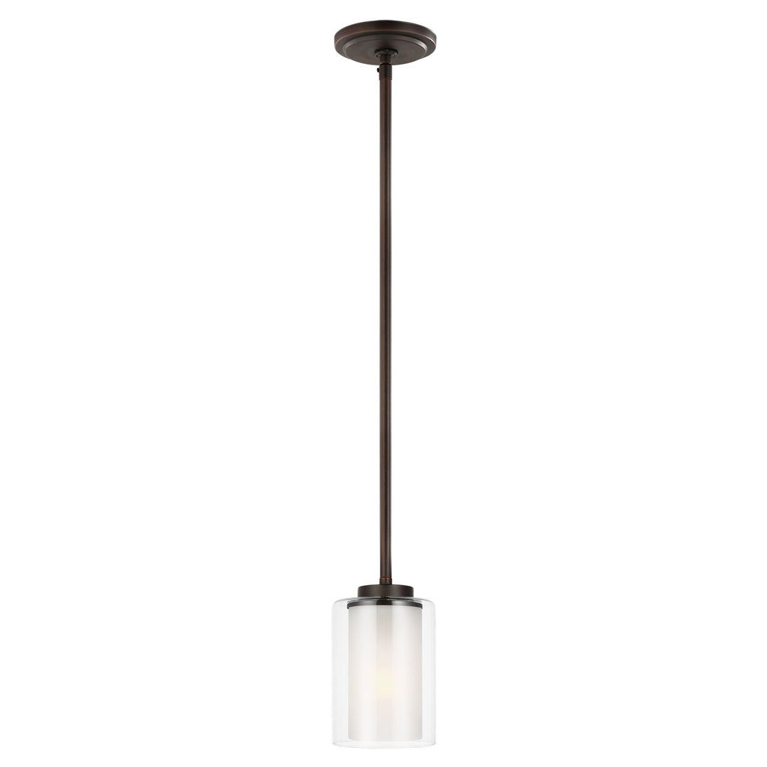 Generation Lighting Canada - 6137301-710 - One Light Mini-Pendant - Elmwood Park - Bronze
