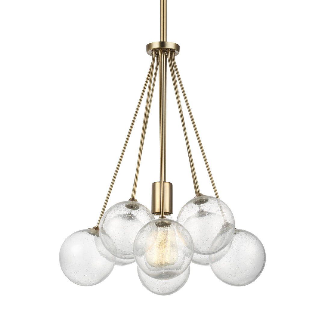 Visual Comfort Studio Canada - 6514301-848 - One Light Pendant - Bronzeville - Satin Brass