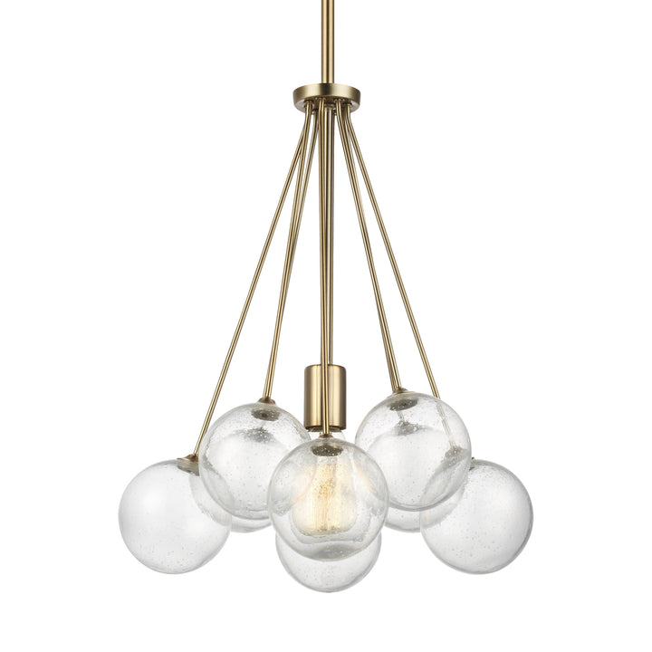 Visual Comfort Studio Canada - 6514301-848 - One Light Pendant - Bronzeville - Satin Brass