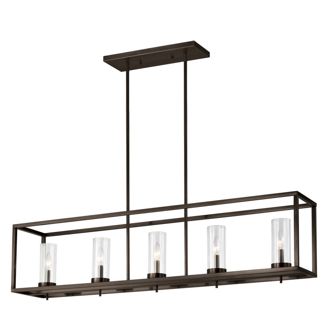 Visual Comfort Studio Canada - 6690305EN-778 - Five Light Island Pendant - Zire - Brushed Oil Rubbed Bronze