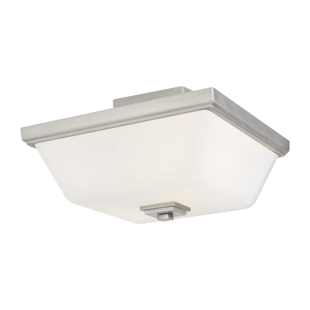Generation Lighting Canada - 7713702-962 - Two Light Semi-Flush Mount - Ellis Harper - Brushed Nickel
