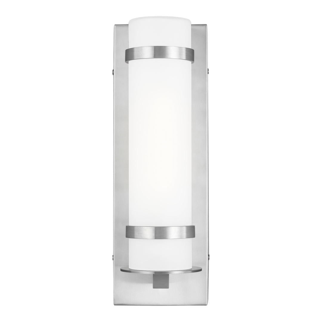 Generation Lighting Canada - 8518301-04 - One Light Outdoor Wall Lantern - Alban - Satin Aluminum