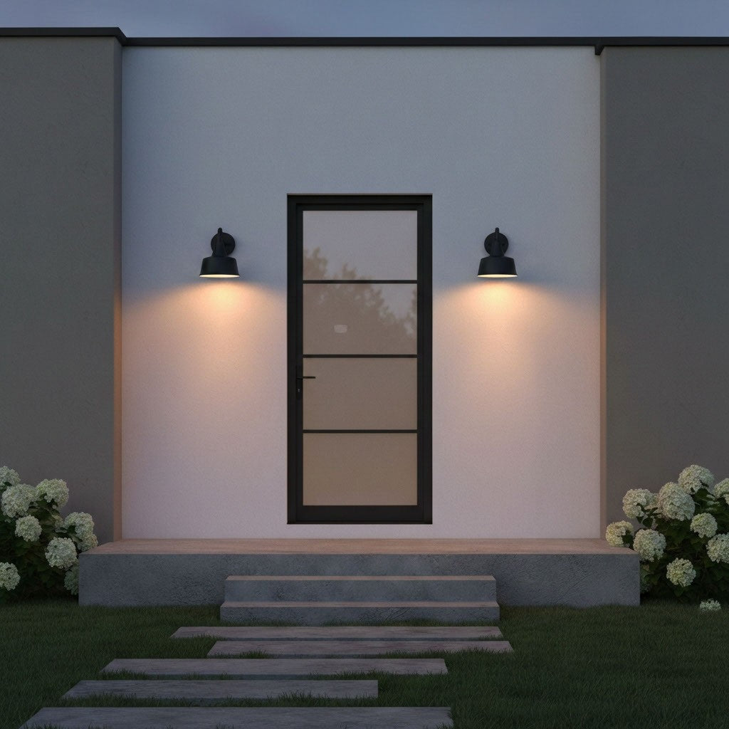 Visual Comfort Studio Canada - 8537401-12 - One Light Outdoor Wall Lantern - Barn Light - Black