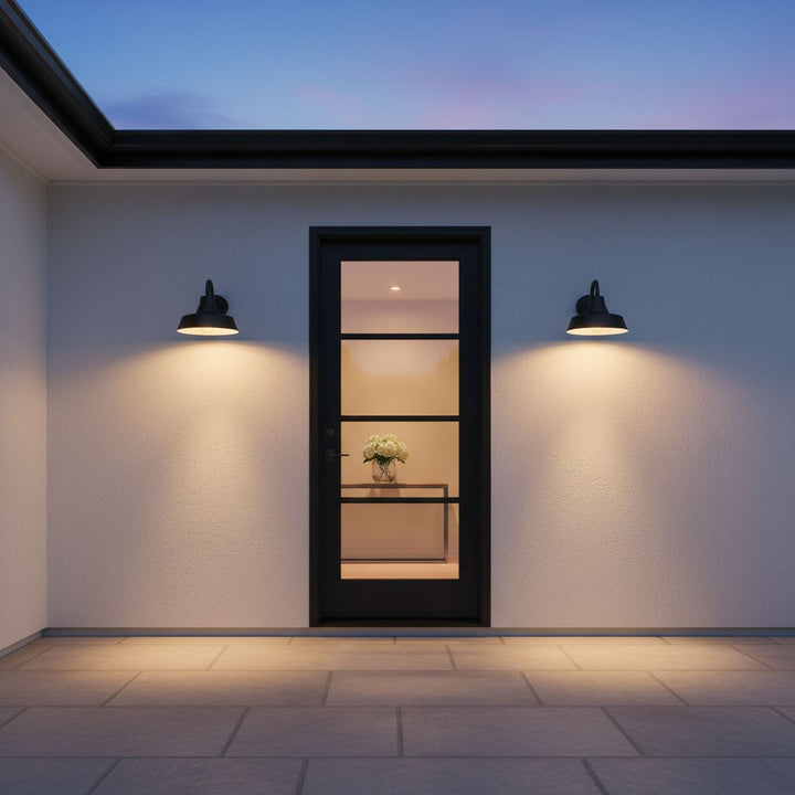 Visual Comfort Studio Canada - 8637401EN3-12 - One Light Outdoor Wall Lantern - Barn Light - Black