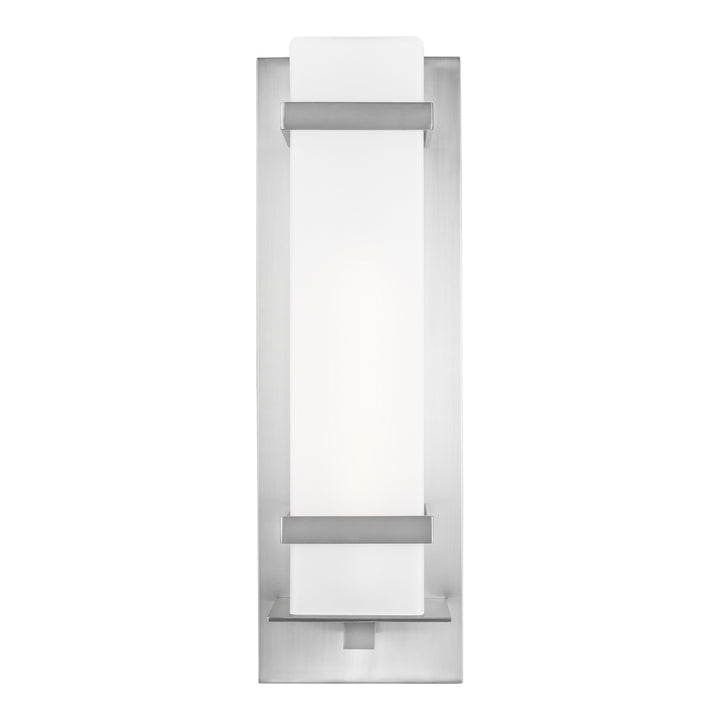 Generation Lighting Canada - 8720701EN3-04 - One Light Outdoor Wall Lantern - Alban - Satin Aluminum