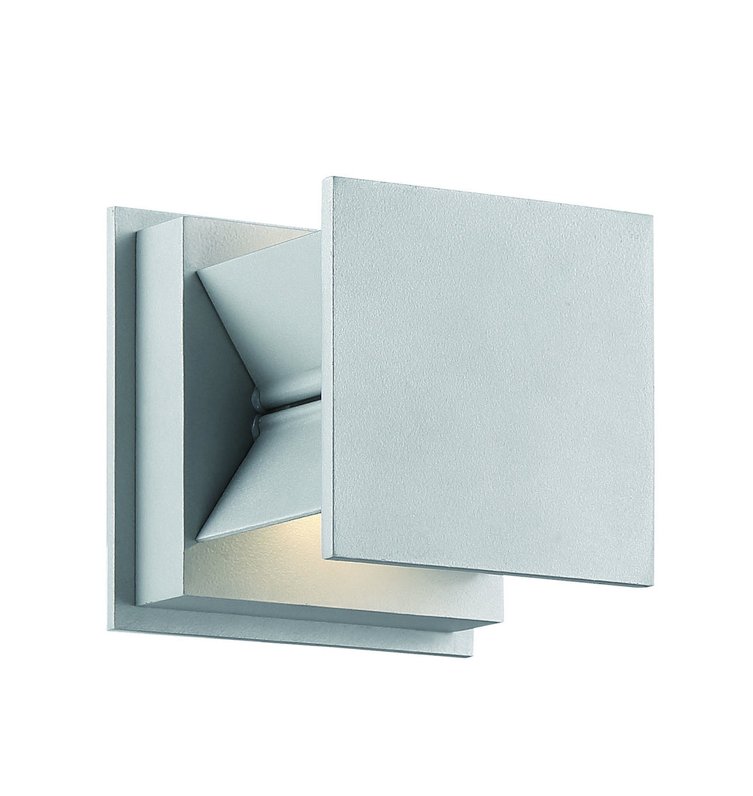 Baffled LED Wall Sconce in Silver Dust - available from The Lighting Shoppe, trusted by Canadian homeowners