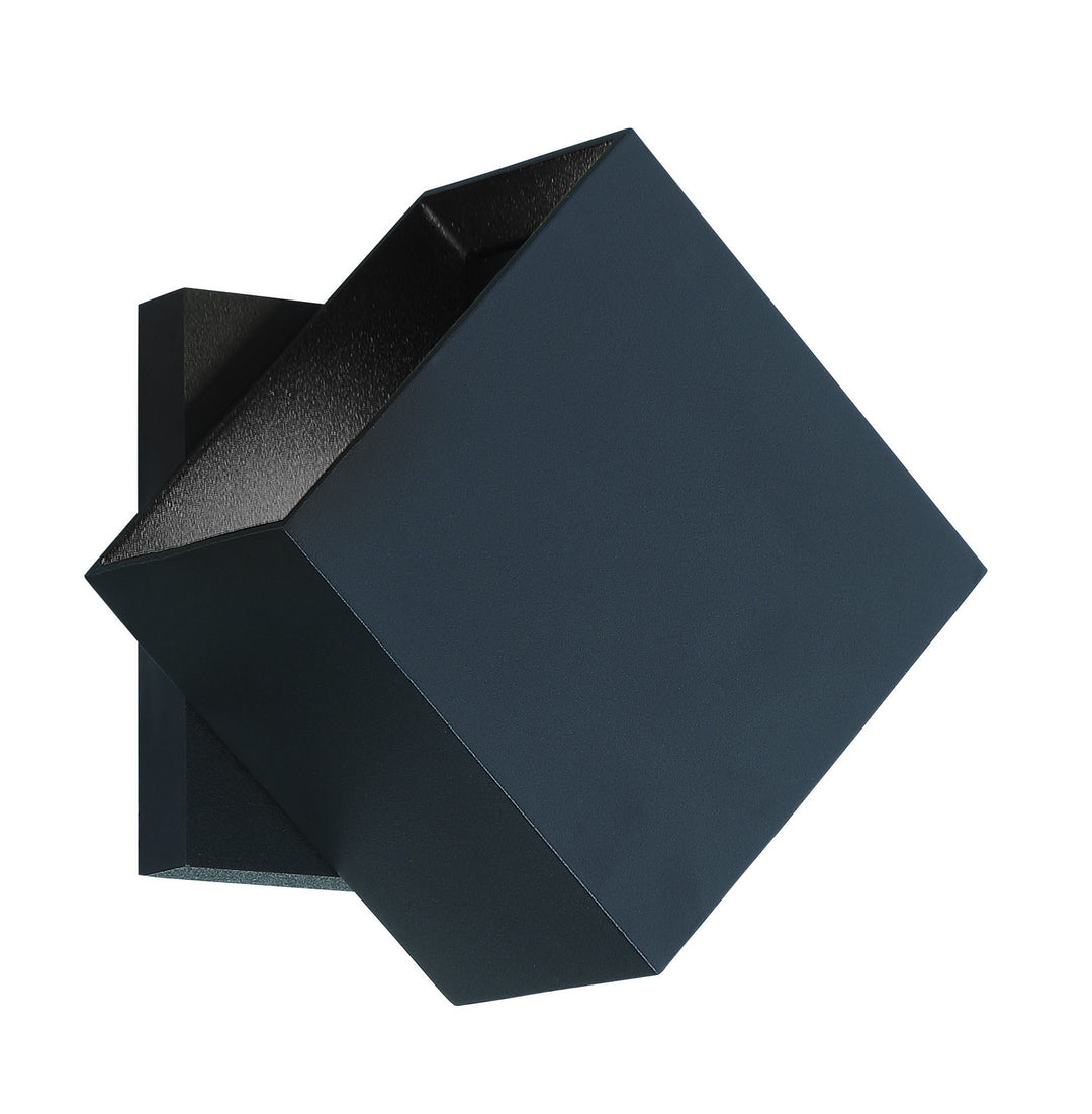 Revolve LED Outdoor Wall Sconce in Sand Coal Black - available from The Lighting Shoppe, trusted by Canadian homeowners