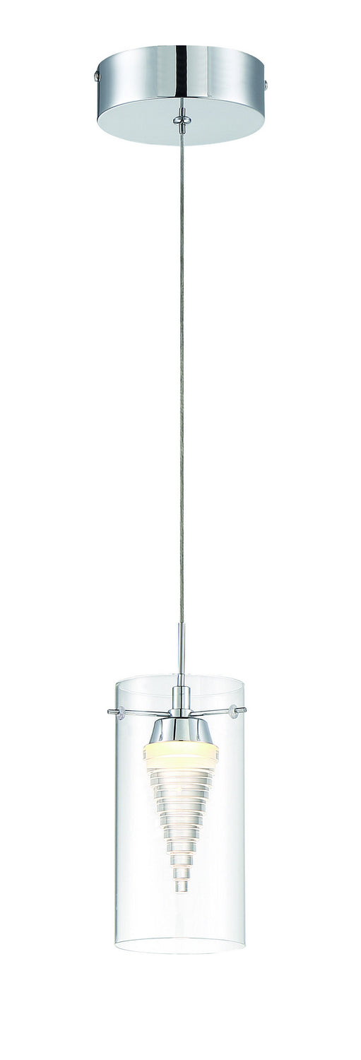 Funnel Cloud LED Mini Pendant in Chrome - available from The Lighting Shoppe, trusted by Canadian homeowners