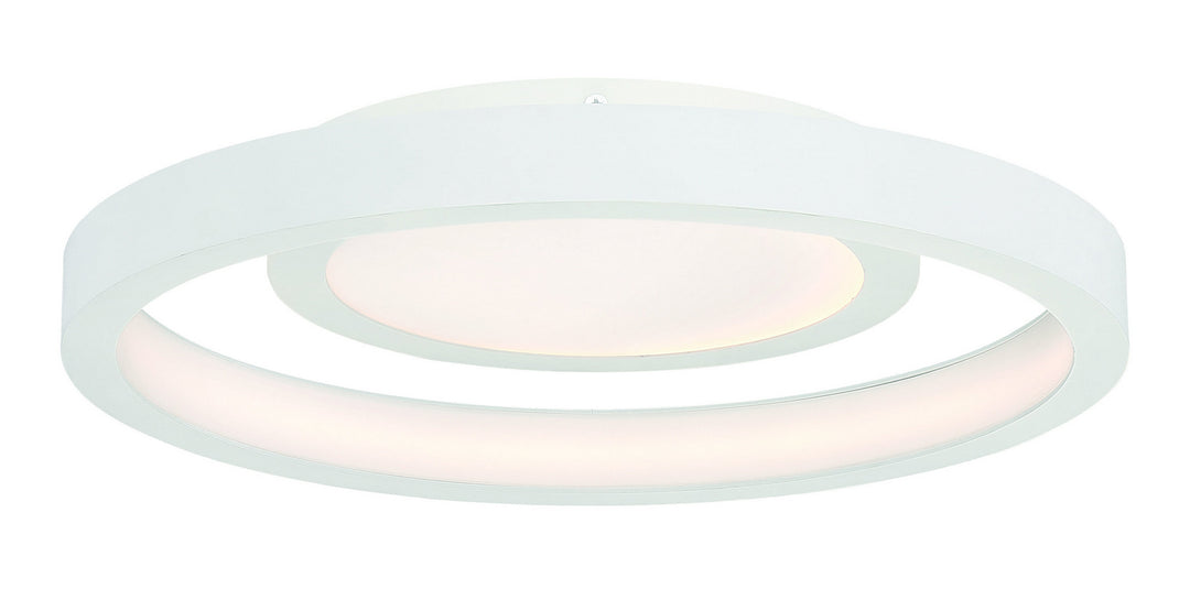 Knock Out LED Flush Mount in White - available from The Lighting Shoppe, trusted by Canadian homeowners