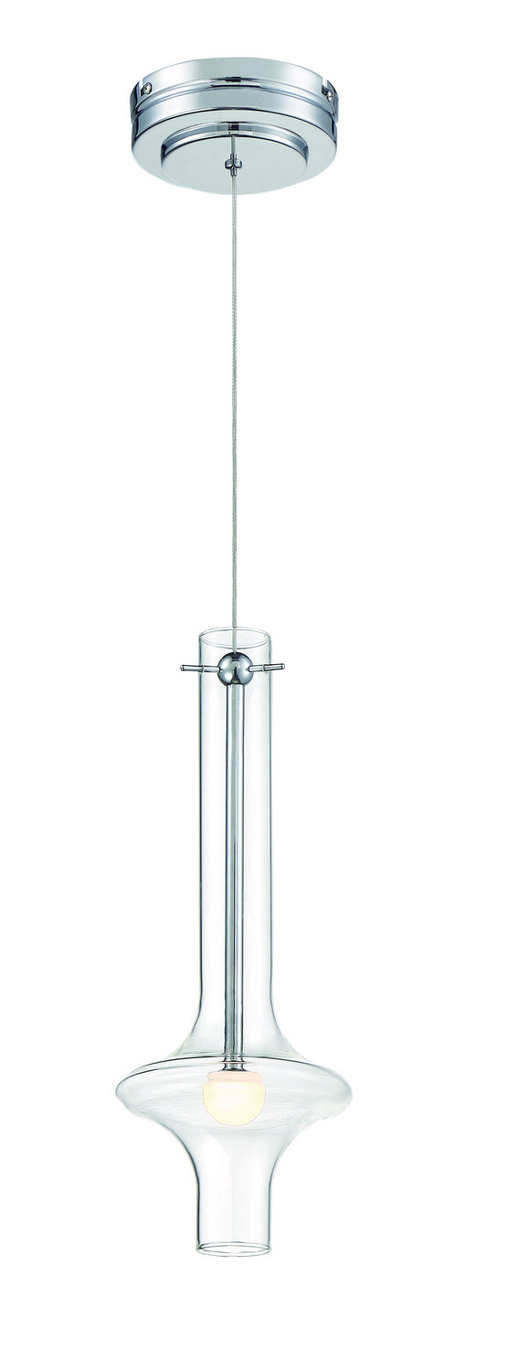 Bottleneck LED Pendant in Chrome - available from The Lighting Shoppe, trusted by Canadian homeowners