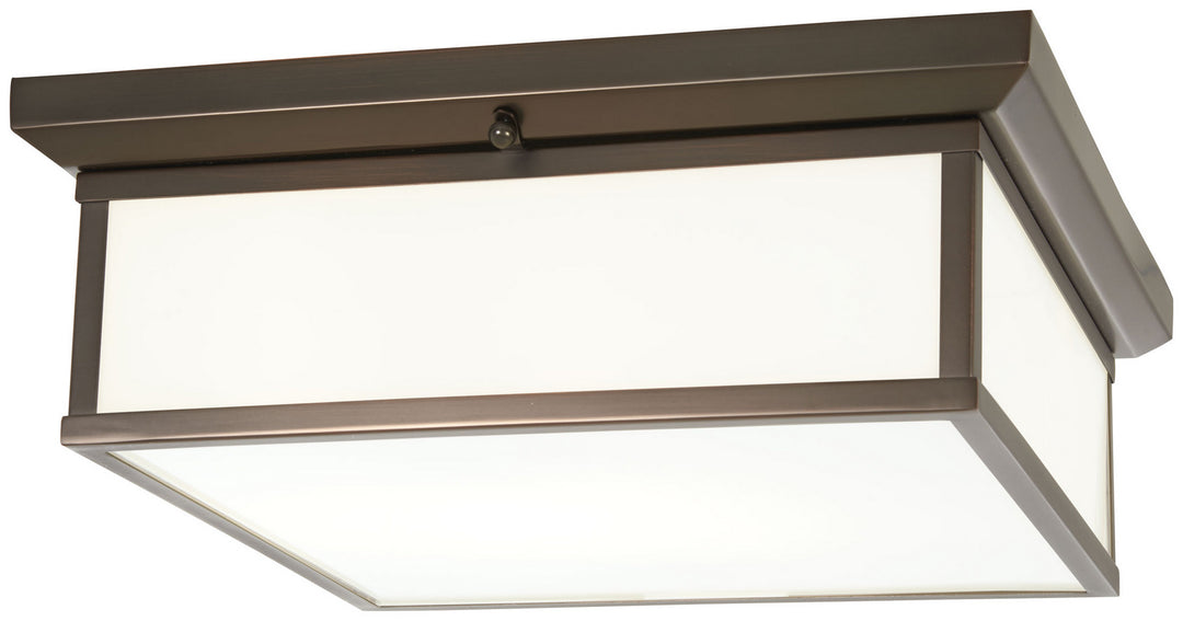 LED Flush Mount in Harvard Court Bronze - available from The Lighting Shoppe, trusted by Canadian homeowners