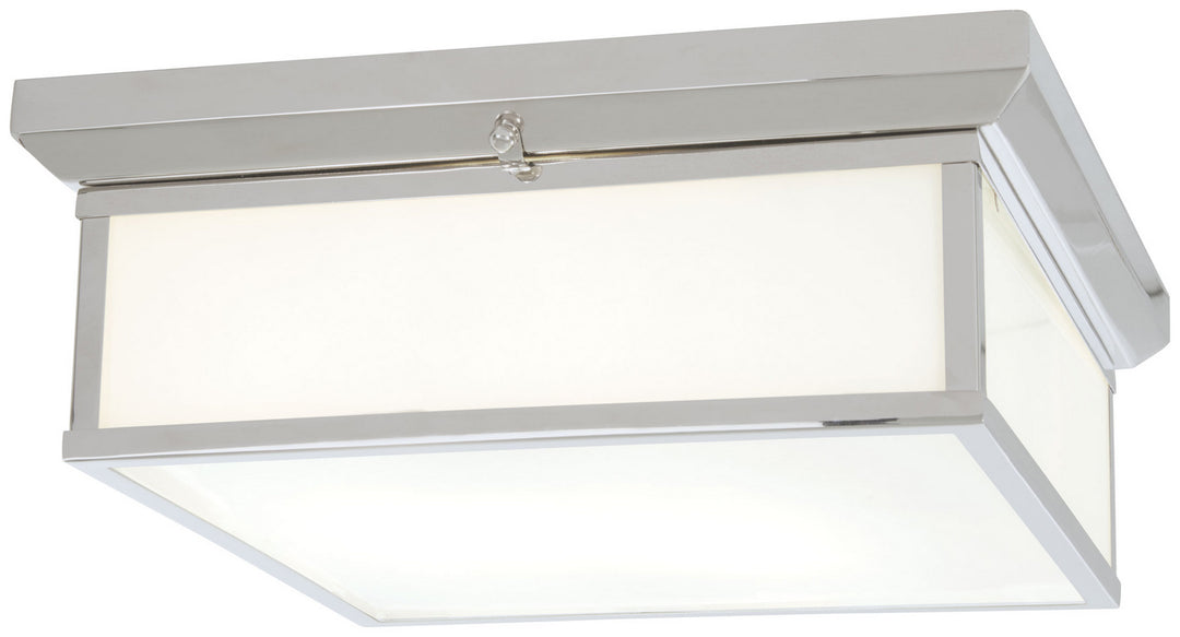 LED Flush Mount in Chrome - available from The Lighting Shoppe, trusted by Canadian homeowners