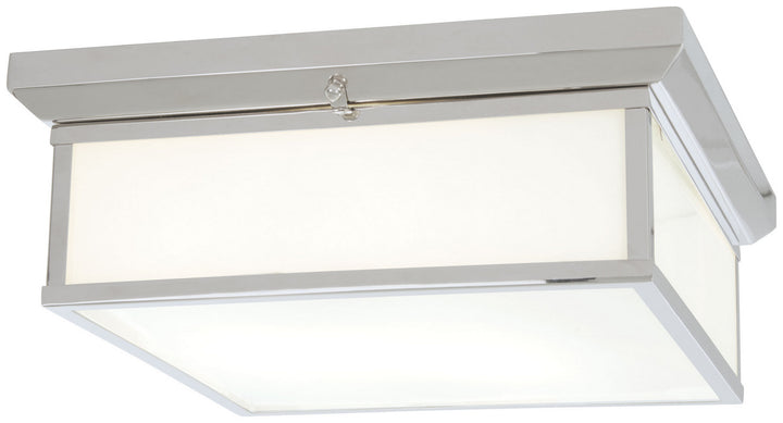 LED Flush Mount in Chrome - available from The Lighting Shoppe, trusted by Canadian homeowners