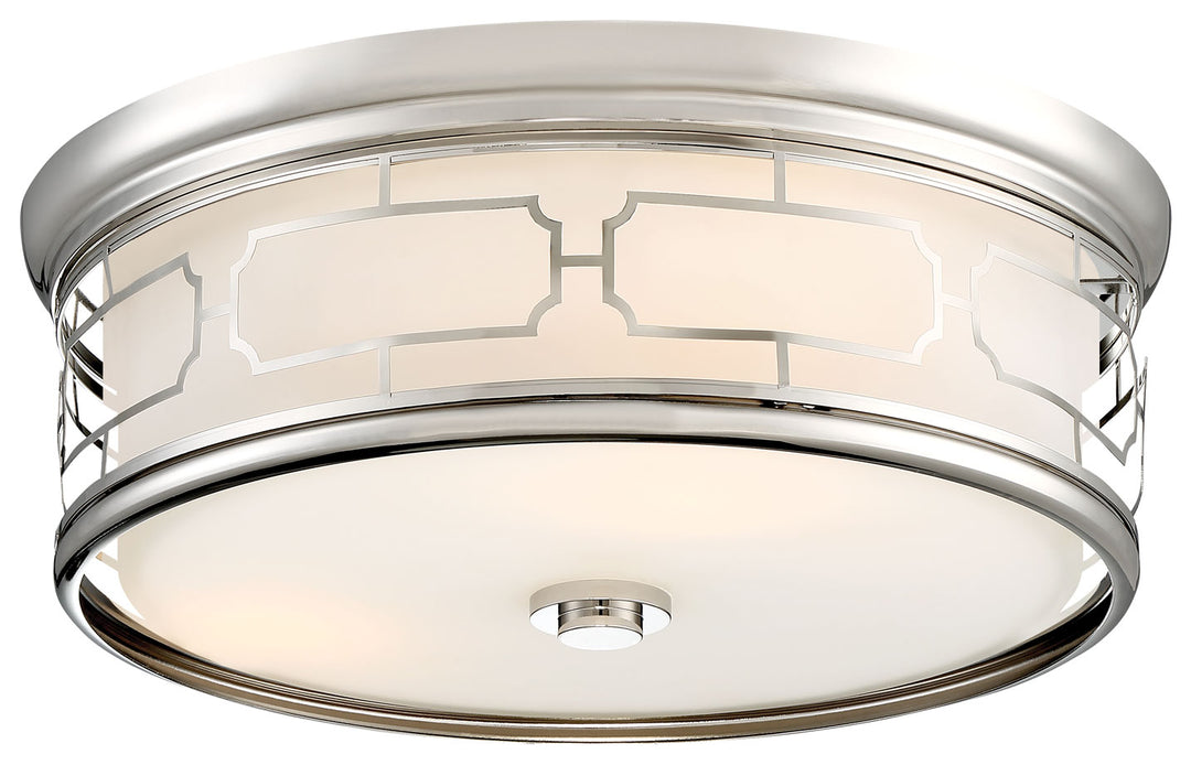 Flush Mount LED Flush Mount in Polished Nickel - available from The Lighting Shoppe, trusted by Canadian homeowners