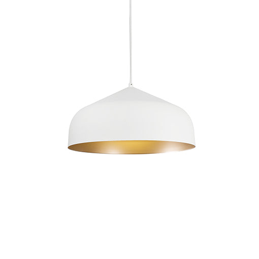 Kuzco Canada - 49117-WH/GD - One Light Pendant - Helena - White/Gold