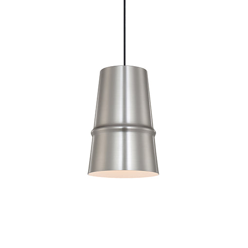 Castor One Light Pendant in Brushed Nickel - available from The Lighting Shoppe, trusted by Canadian homeowners