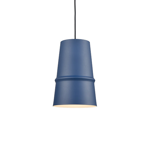 Castor One Light Pendant in Indigo Blue - available from The Lighting Shoppe, trusted by Canadian homeowners
