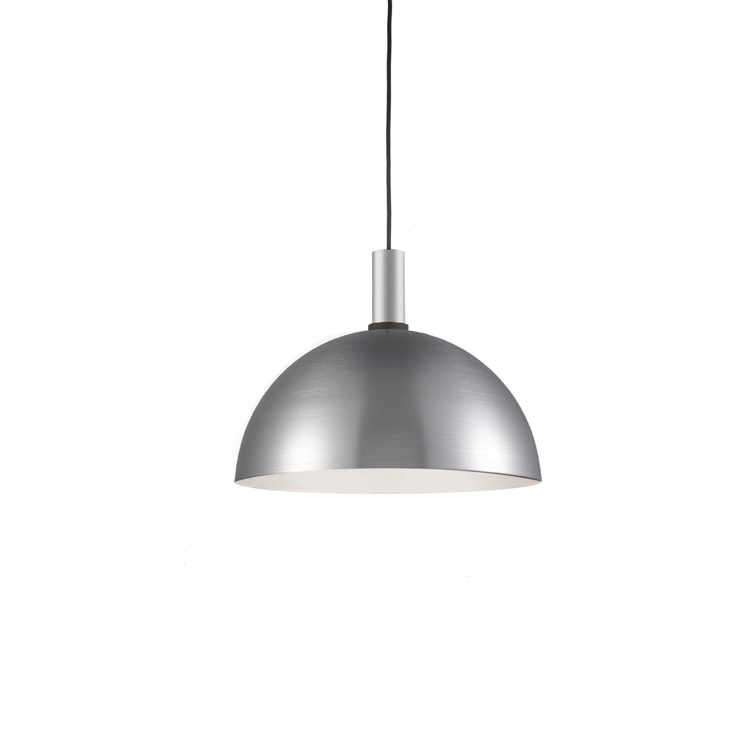 Kuzco Canada - 492316-BN/BK - One Light Pendant - Archibald - Brushed Nickel With Black Detail