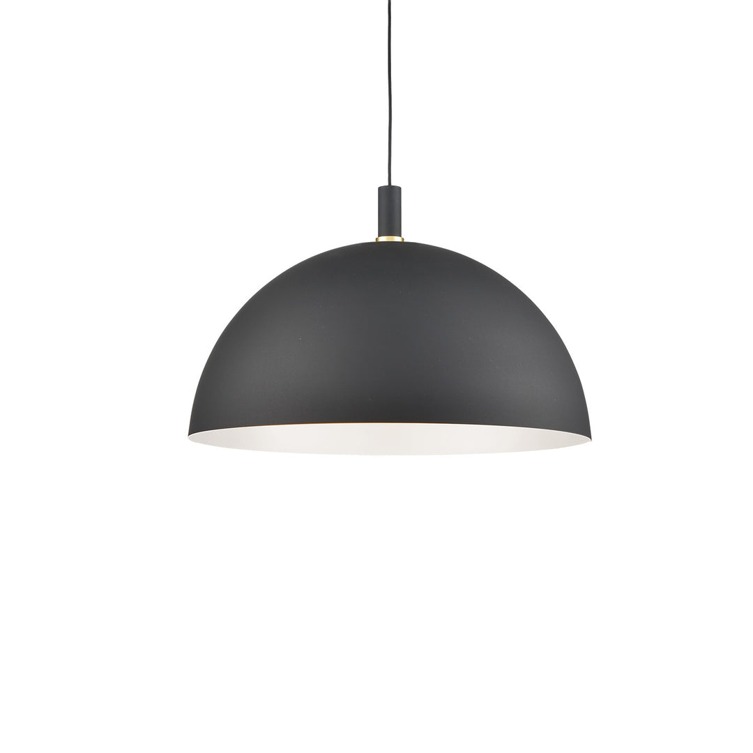 Kuzco Canada - 492332-BK/GD - One Light Pendant - Archibald - Black With Gold Detail