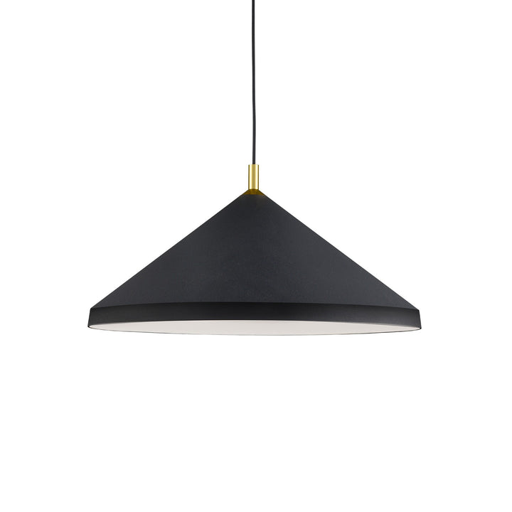 Kuzco Canada - 493126-BK/GD - One Light Pendant - Dorothy - Black With Gold Detail