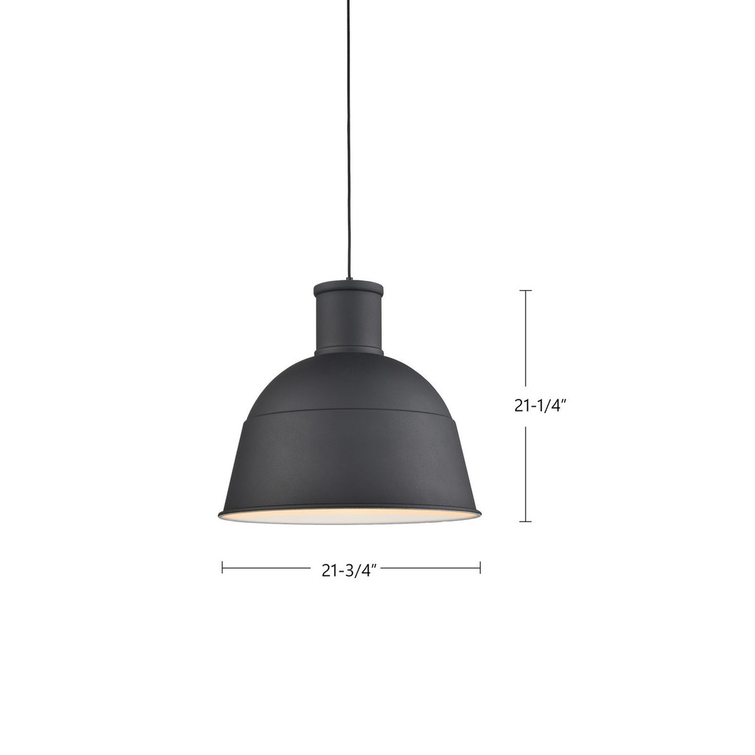Kuzco Canada - 493522-BK - One Light Pendant - Irving - Black
