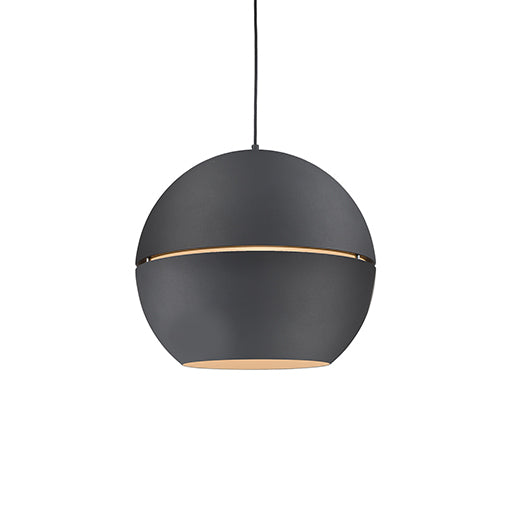 Kuzco Canada - 494024-BK - One Light Pendant - Lucas - Black