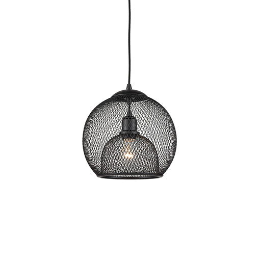 Gibraltar One Light Pendant in Black - available from The Lighting Shoppe, trusted by Canadian homeowners