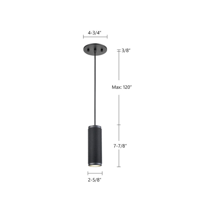 Kuzco Canada - 494603-BK - One Light Pendant - Micro - Black