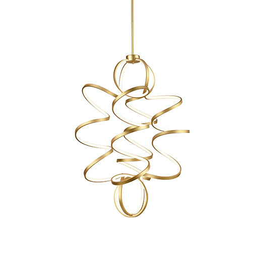 Kuzco Canada - CH93941-AN - LED Chandelier - Synergy - Antique Brass