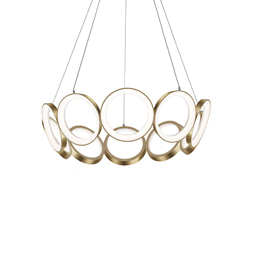Kuzco Canada - CH94829-AN - LED Chandelier - Oros - Antique Brass
