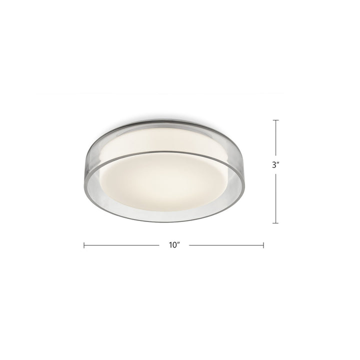 Kuzco Canada - FM48610 - LED Flush Mount - Aston - Clear