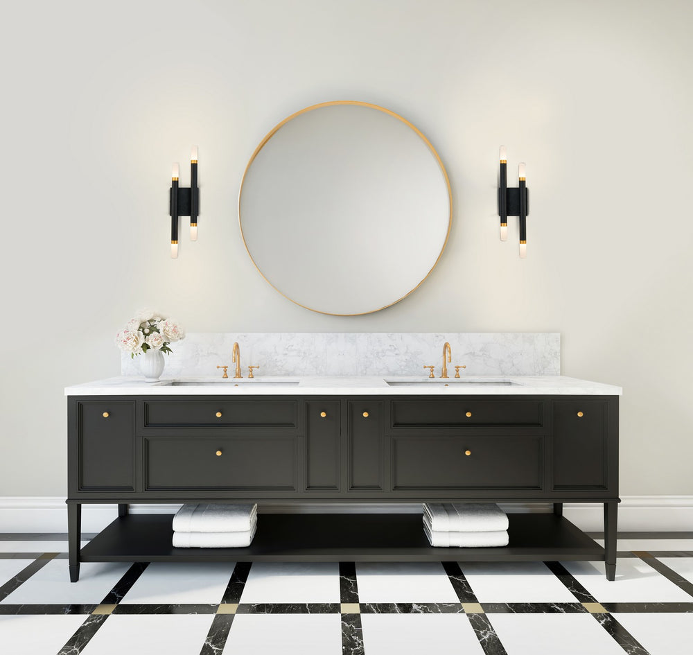 Kuzco Canada - WS19705-BK - LED Wall Sconce - Draven - Black